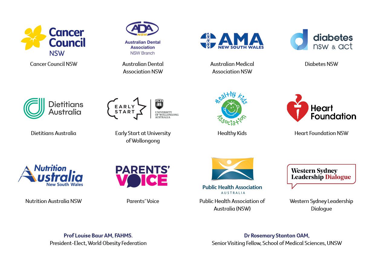 14 logos of health organisations and experts
