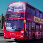 Picture of red double decker bus